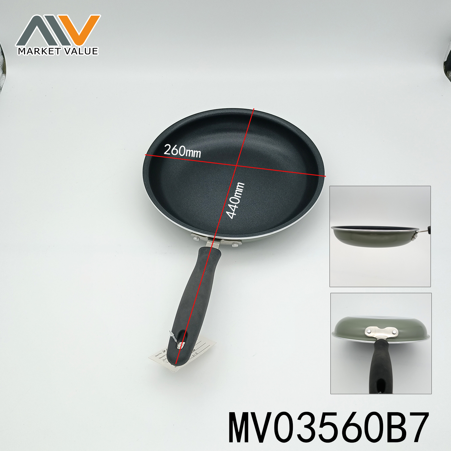 24x4.5 frypan with o lid with WHEEL CARD