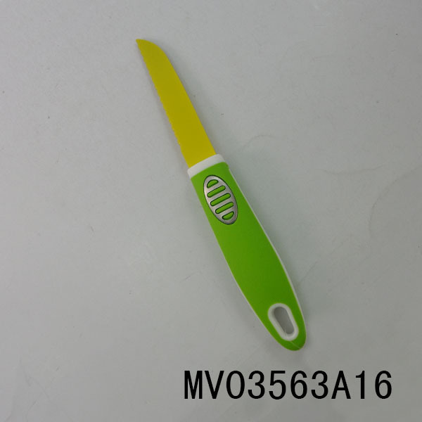 FRUIT KNIFE with TPR Handle TC