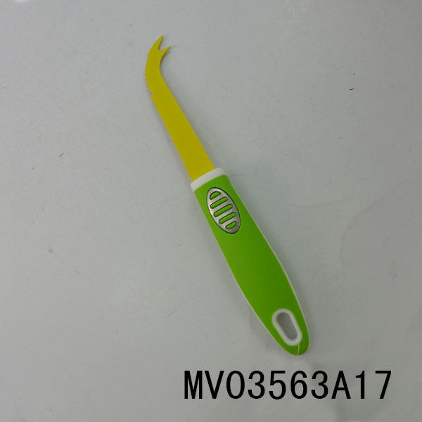SS CHEESE KNIFE with TPR Handle TC