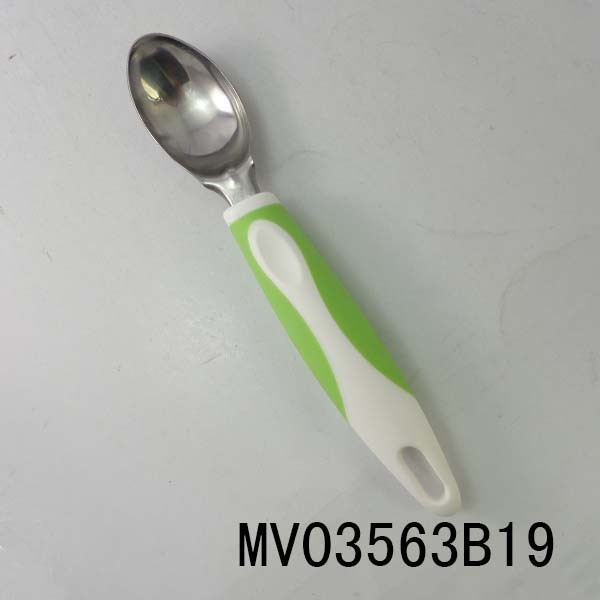 Ice-Cream Spoon with TPR Handle TC style 2