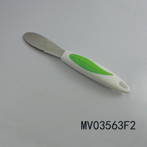 BUTTER KNIFE PP with TPR Handle