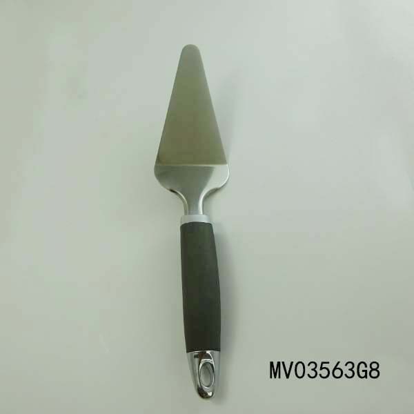 STAINLESS STEEL CHEESE TURNER with TPR Handle TC