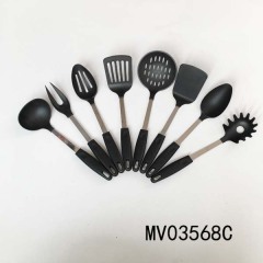 8PC NYLON KITCHEN TOOLS with SS PP Handle UTENSILS SETS
