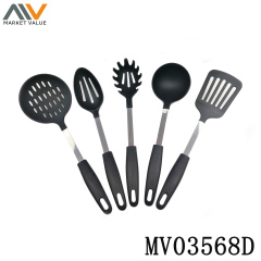 5PC Nylon Kitchen Tools with SS PP Handle TC