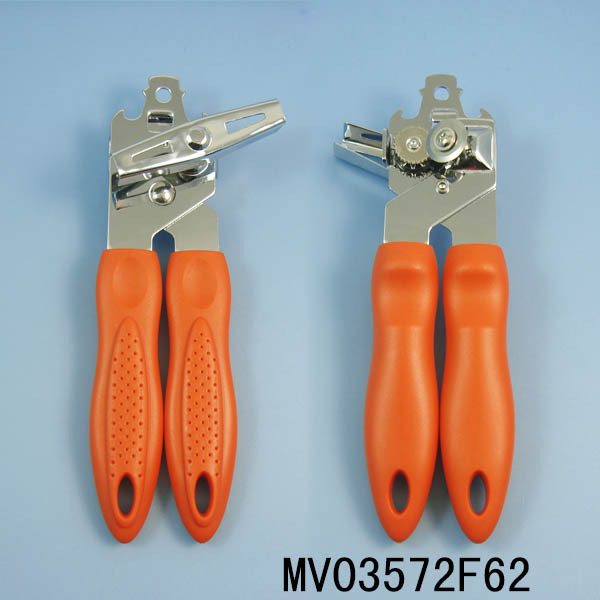 CHROME CAN OPENER with PLASTIC Handle TC style 3