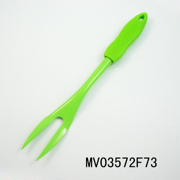 SS PLASTIC Handle NON STICK FORK TC