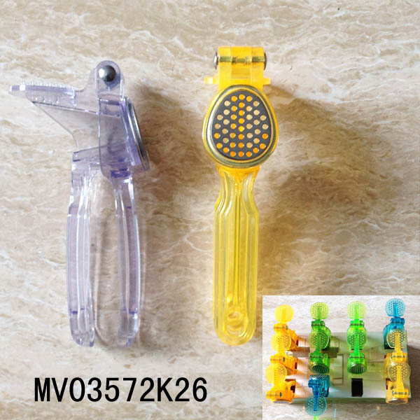 12PCS PLASTIC Handle GARLIC PRESS in CB