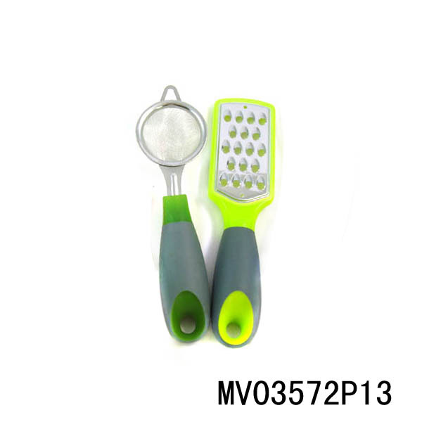 2PCS KITCHEN TOOLSSTRAINER GRATER