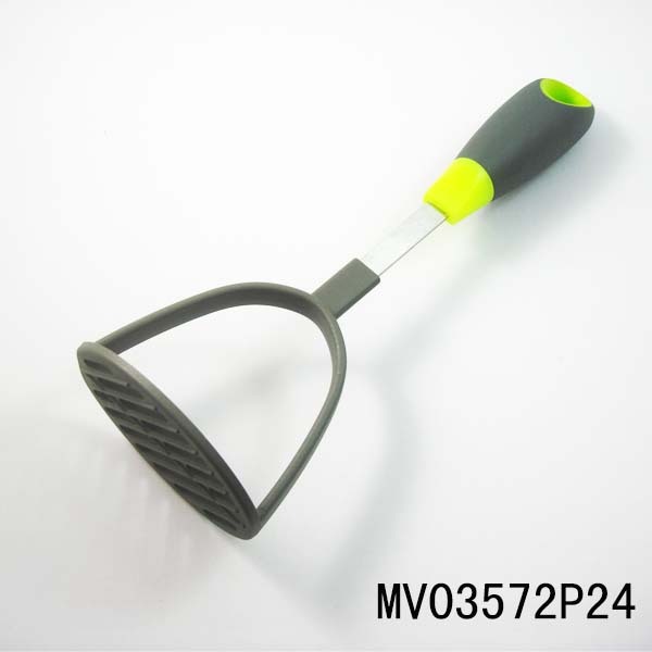 SS RUBBER and PLASTIC Handle NYLON POTATO PRESS TC