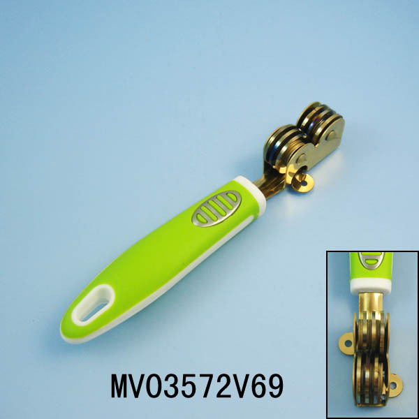 TITANIZE KITCHEN TOOLS RUBBER and PLASTIC Handle KNIFE SHARPENER TC style 4