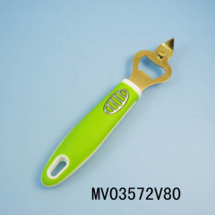 TITANIZE KITCHEN TOOLS RUBBER and PLASTIC Handle BOTTLE OPENER TC style 8