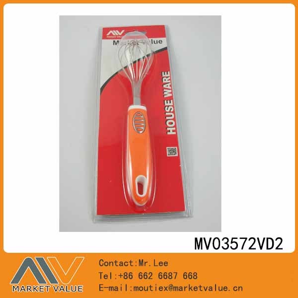 KITCHEN TOOLS EGG WHISK with TPR and PP Handle