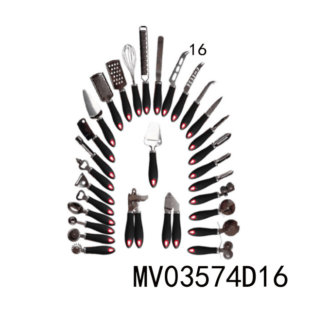 CHEESE KNIFE with TPR Handle TC style 5