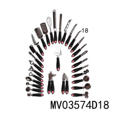 CHEESE KNIFE with TPR Handle TC style 7