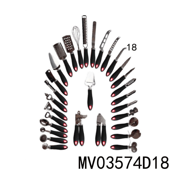 CHEESE KNIFE with TPR Handle TC style 7