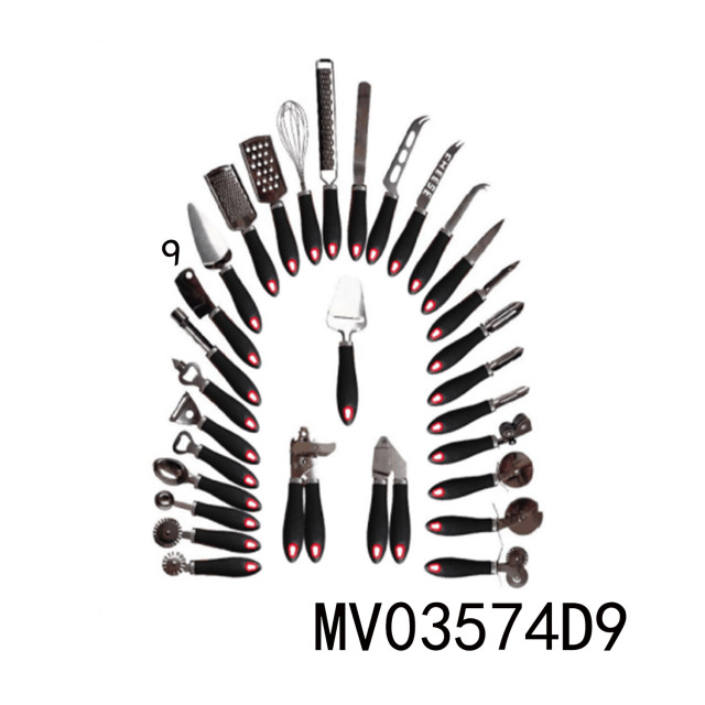 CHEESE KNIFE with TPR Handle TC style 8