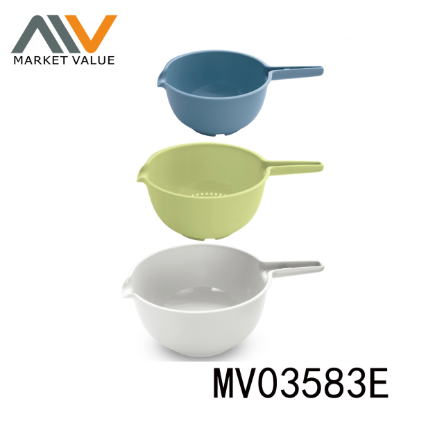 3 PIECE PP PLASTIC BOWL SETS CB