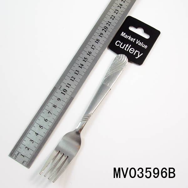 3PCS SS FORK CUTLERY TC