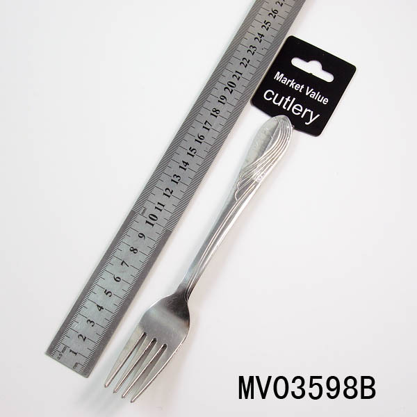 3PCS SS FORK CUTLERY TC style 3