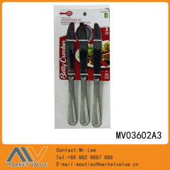 3PCS SS KNIFE CUTLERY TC