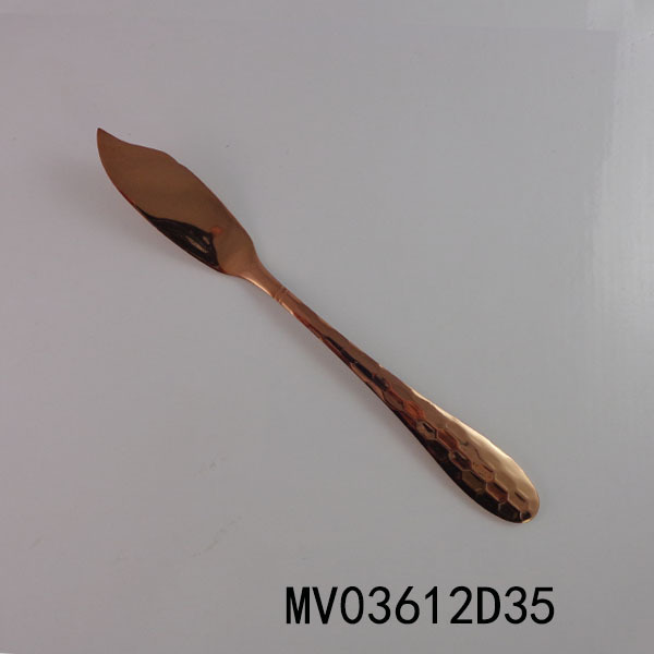 ROSE GOLD PLATED STAINLESS STEEL KNIFE