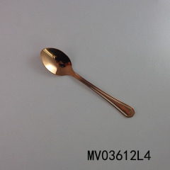 ROSE GOLD PLATED STAINLESS STEEL SPOON