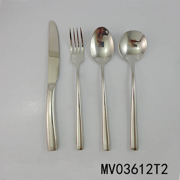 4PCS SS CUTLERY SET 201 TC
