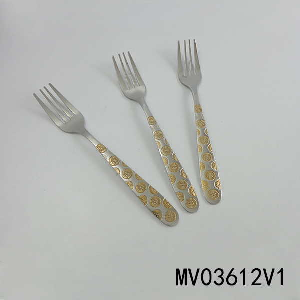 3PCS SS FORK style 8