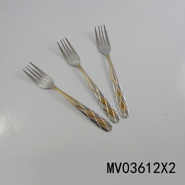 3PCS SS FORK style 10