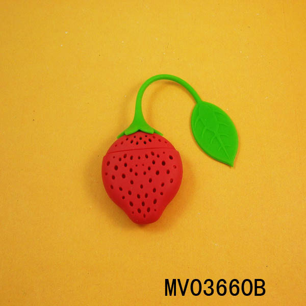 Silicone Strawberry Tea Ball