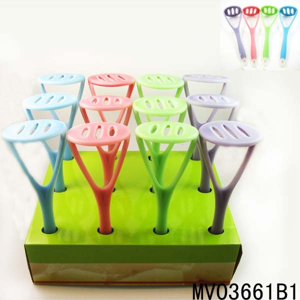 SILICONE POTATO PRESS Hand TAG 12PCS in DISPLAY BOX