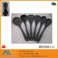 6PCS SILICONE with NYLON KITCHEN TOOLS PB