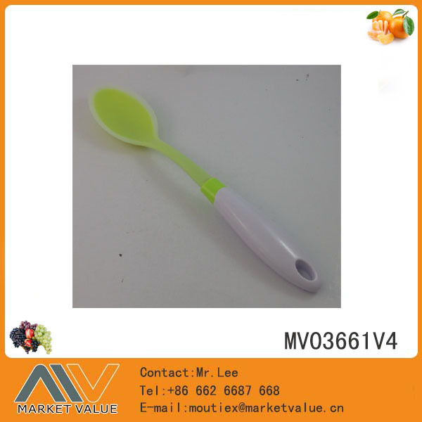 SILICONE KITCHEN TOOL with PP Handle SPOON TC