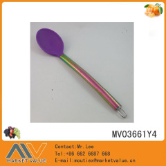 SILICON KITCHEN TOOLS with TUBE Handle SPOON