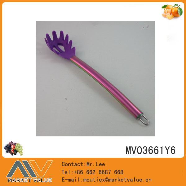 SILICON KITCHEN TOOLS with TUBE Handle SPAGHETTICLEW