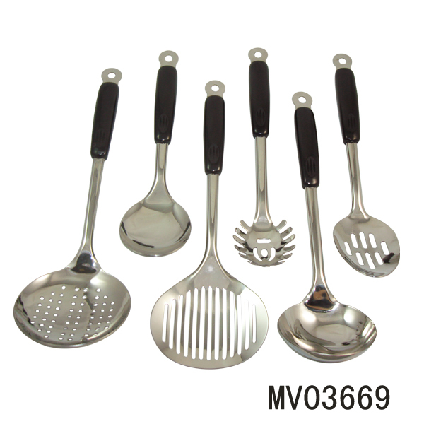 6PCS DIE-CASTING KITCHEN TOOLS and BLOCK SET style 5
