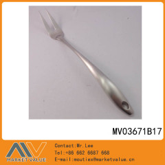 SS MEAT FORK with HOLLOW Handle TC