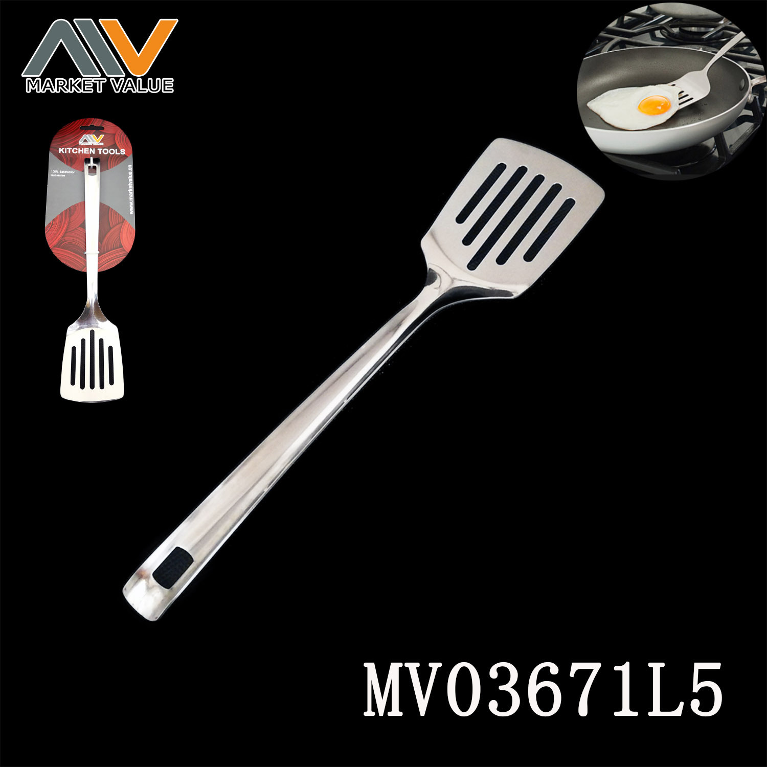 SS Slotted Spatula TC