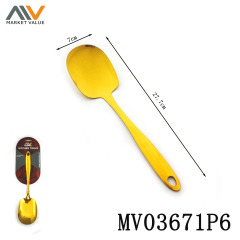 Stainless Steel Gold Square Serving Spoon TC