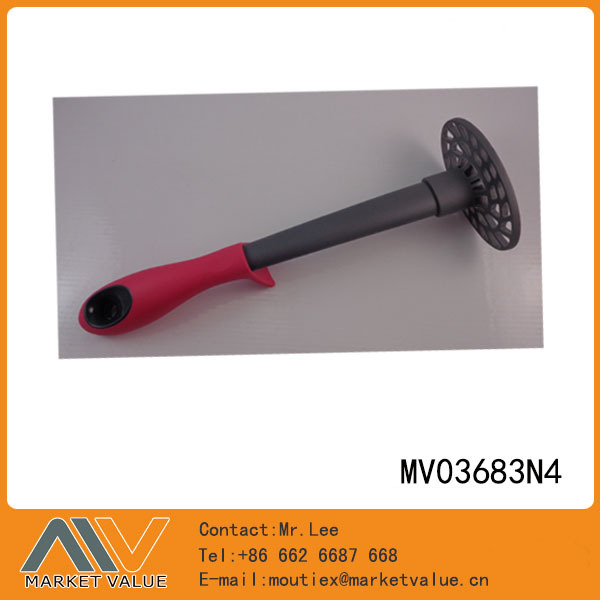 NYLON KITCHEN TOOLS with RUBBER Handle POTATO PRESS TC style 2