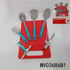 7PCS SET KITCHEN TOOLS in WHITE BOX