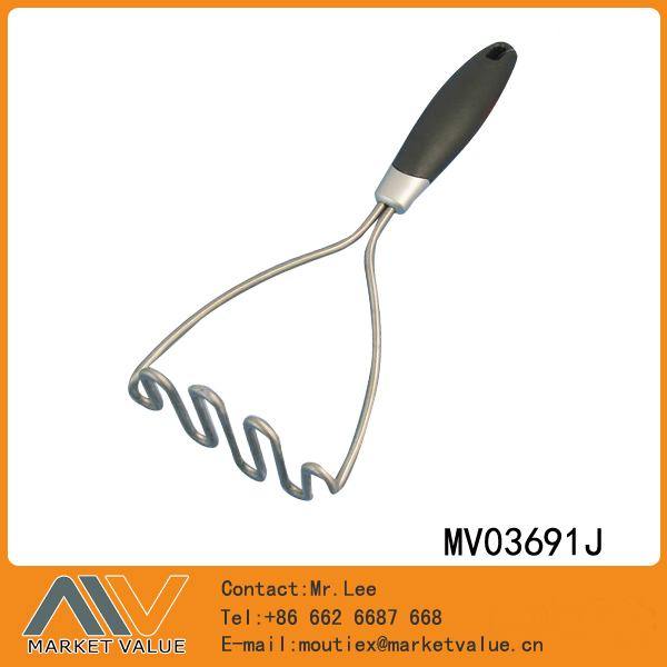 POTATO PRESS PLASTIC Handle SS TC style 2