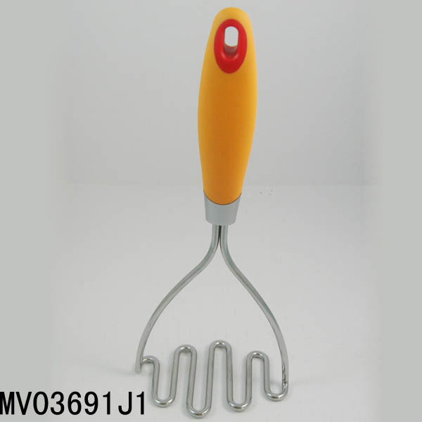SS POTATO PRESS with PP with TPR Handle TC