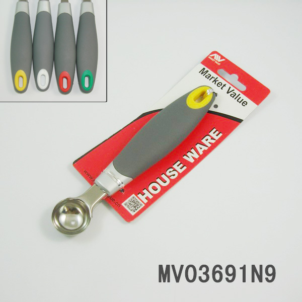 KITCHEN TOOLS PLASTIC Handle ICE CREAM SPOON TC