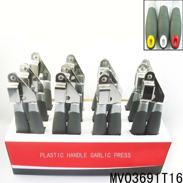 12PCS KITCHEN TOOLS PP with TPR Handle GARLIC PRESS DISPLAY BOX