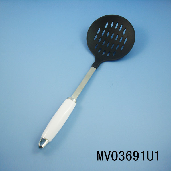 NYLON KITCHEN TOOLS with PLASTIC Handle STRAINER TC