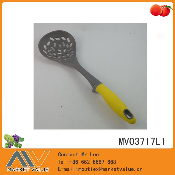 NYLON KITCHEN TOOLS with RUBBER Handle STRAINER TC