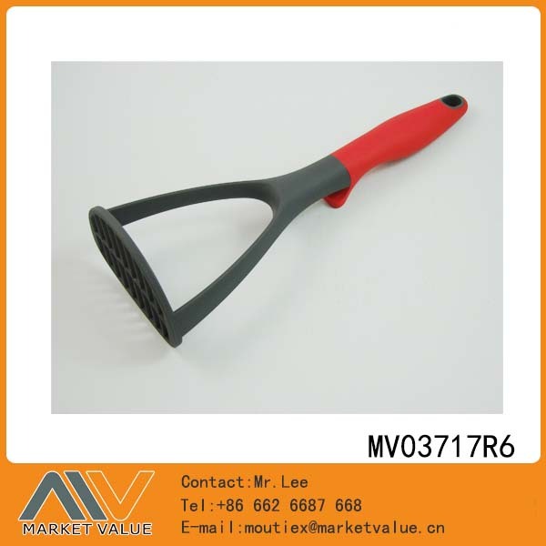 NYLON KITCHEN TOOLS with RUBBER Handle POTATO PRESS TC
