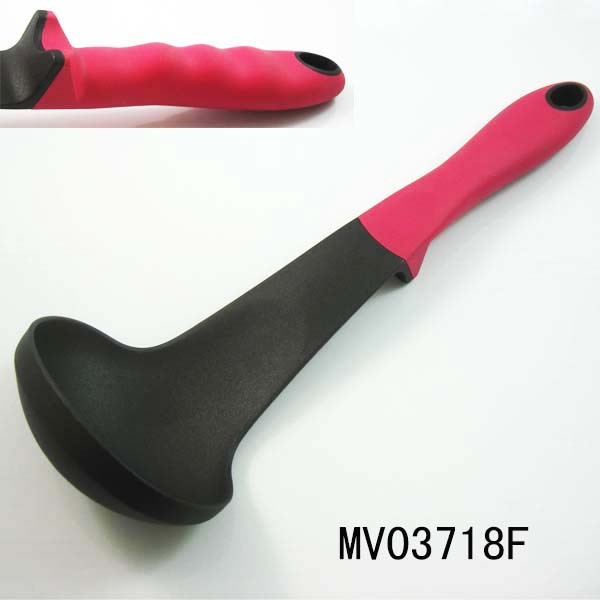 RUBBER Handle NYLON KITCHEN TOOLS SOUP LADLE TC style 2