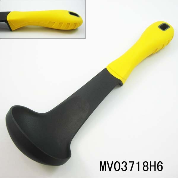 RUBBER and PLASTIC NYLON KITCHEN TOOLS SOUP LADLE TC